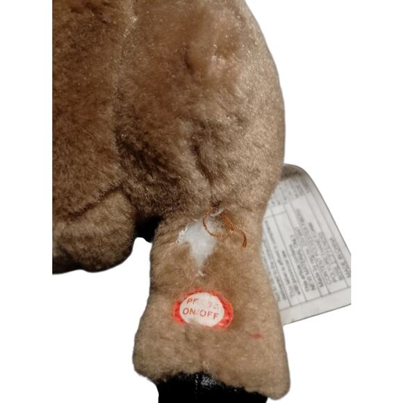 Gemmy Grandma Got Run Over By A Reindeer Light Up Animated Christmas Plush 10"L - Picture 6 of 6